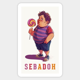 Sebadoh -- Original Retro Fan Design Sticker